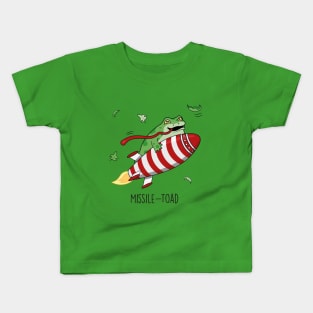 Missile - Toad Cute Christmas Toad Pun T-Shirt Kids T-Shirt